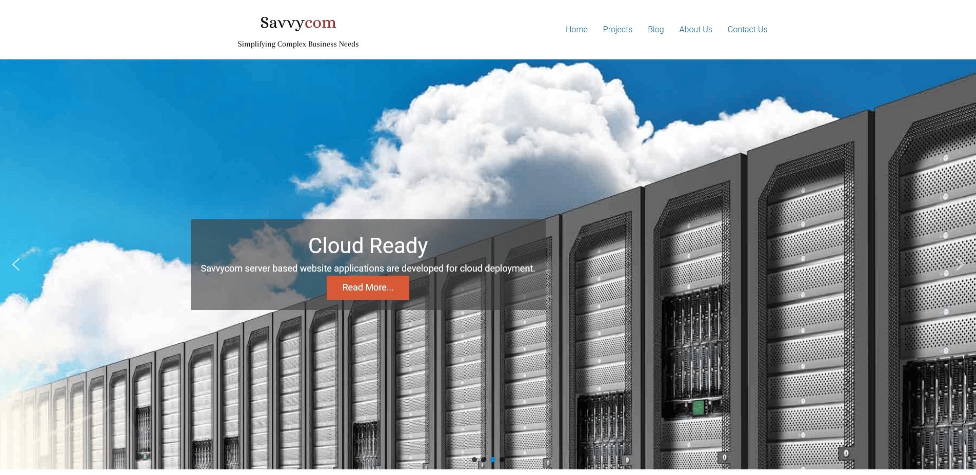 Web Presence for Company SAVVYCOM - Mark of Approval Web & Marketing